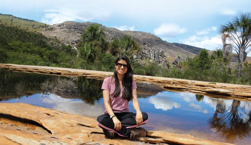 Patrícia Rosa Aguiar analisou o potencial científico, didático e turístico de três parques estaduais localizados na região identificada como Espinhaço Setentrional Mineiro | Foto: Patrícia Aguiar