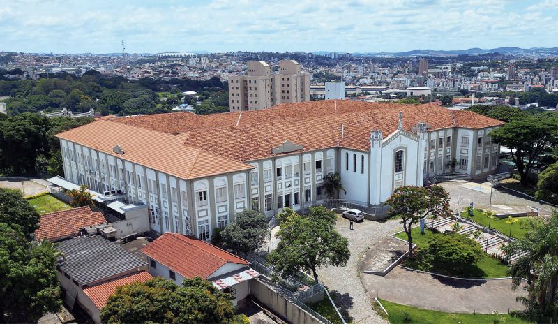 O Colégio Santa Maria, inaugurado em 1903, foi a primeira instituição educacional de Belo Horizonte | Foto: Reginaldo Mesquita